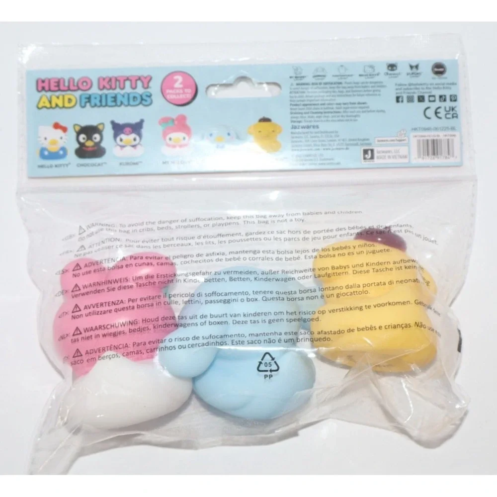 DuckZ HELLO KITTY & FRIENDS Rubber Ducks Cruise Gift Set of 9 NEW
